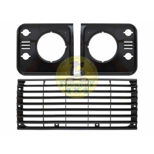 Grille & Headlight Surround Set - Santorini Black